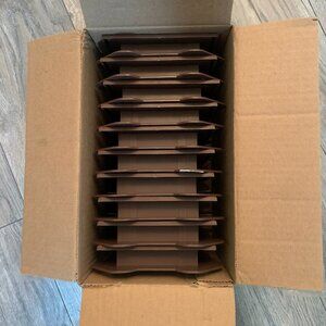 NEW 10 Pack New Mid America Split Block Mini Mount FEDERAL BROWN 009 00030401009